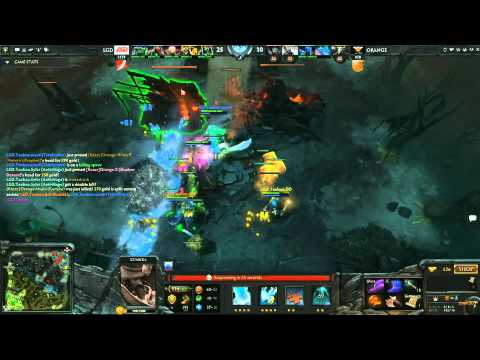 Dota 2 - The International Playoffs - LGD vs Orange - Last Fight