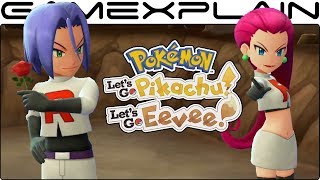 Team Rocket Revealed in NEW Pokemon Let's Go Pikachu & Eevee Trailer (+ Legendary Birds!)