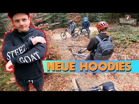 Downhill Lifehacks mit Manuel Faust + Steezgoat Hoodies