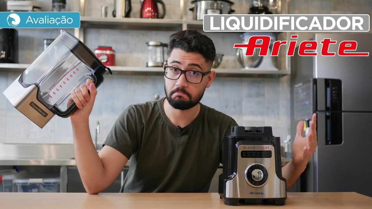 O LIQUIDIFICADOR ARIETE realmente faz Sopa QUENTE? | Avaliação da Harpyja