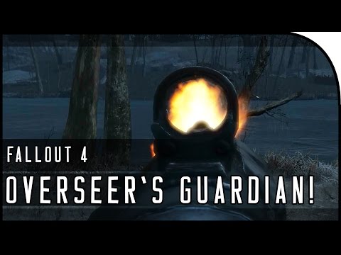 Fallout 4 Gameplay Walkthrough Part 37 – “OVERSEER’S GUARDIAN UNIQUE WEAPON/BEST COMBAT RIFLE!”