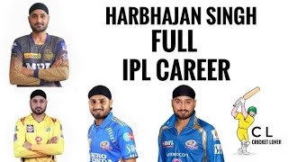 Harbhajan Singh Full IPL Career (Cricket Lover B)|Harbhajan Singh ipl career