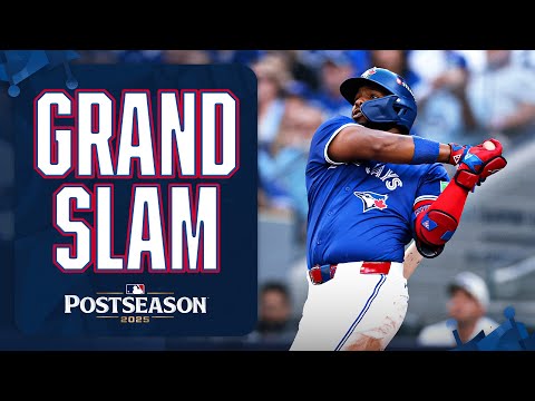 GRAND GUERRERO JR! Vladimir Guerrero Jr. rocks the first grand slam in Blue Jays Postseason HISTORY!