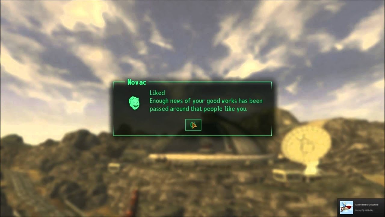 Fallout New Vegas - Come Fly With Me Good and Bad Endings HD - YouTube