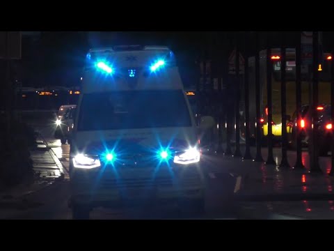 A1 Silverline T6 Ambulance 02-108 Sneek met spoed naar het FMC Leeuwarden