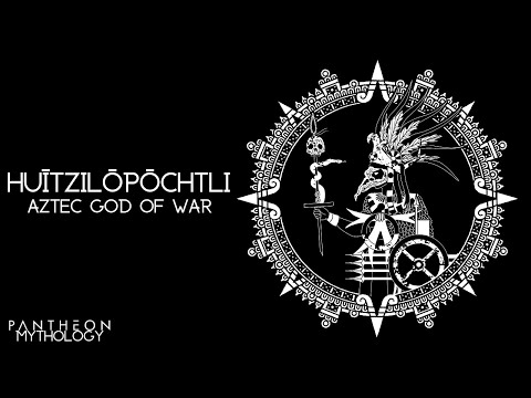 Huitzilopochtli - The Aztec God of War, The Sun and Human Sacrifice | Pantheon Mythology