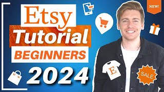 How to start Selling on Etsy in under 10 Minutes (Etsy Tutorial for Beginners) 2024