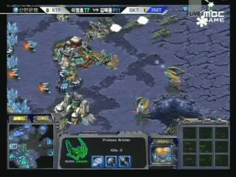 Flash vs Bisu @ KTF MagicNs vs SKT1 set 2 P2/3