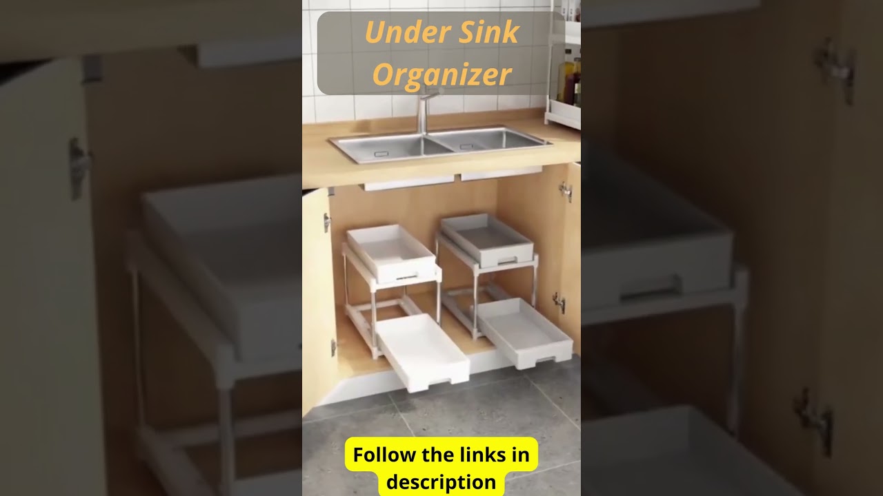 Amazon must haves :Under Sink Organizer #shorts #amazonfinds #amazon #aliexpress #kitchen