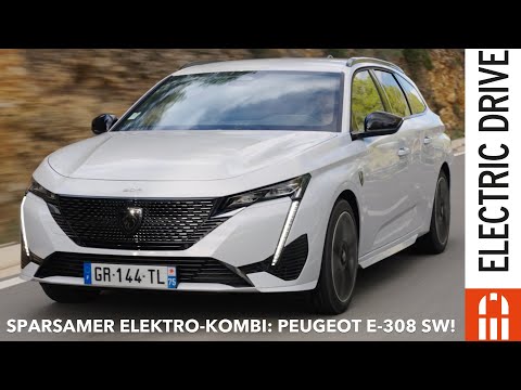 Sparsamer Elektro Kombi? Der Peugeot E-308 SW im Fahrbericht Electric Drive Review!