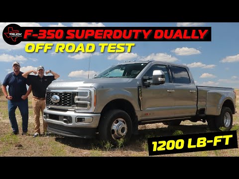 Is The Ford F-350 SUPERDUTY DUALLY Good Off Road? - TTC Hill Test