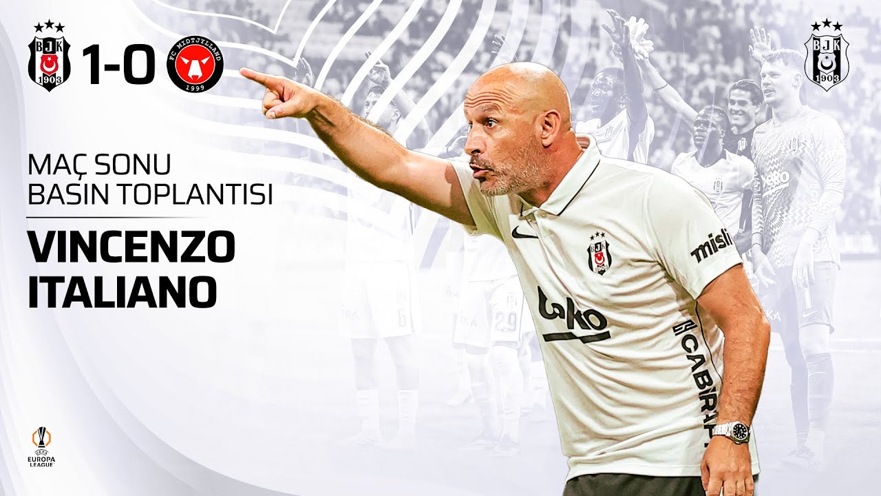 Italiano'nun Maç Sonu Sözleri: Beşiktaş'ın Performansını Nasıl Değerlendirdi?