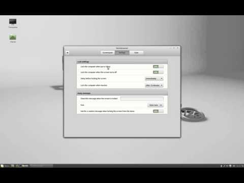 Do not lock the computer when waking up from sleep Linux Mint 17.3 Rosa