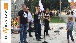 Przemówienie Jacka Międlara na marszu