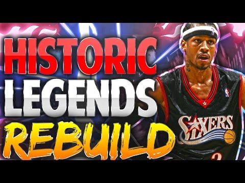 CRAZY LEGENDS FANTASY DRAFT LIVE REBUILD!! NBA 2K17 MYLEAGUE