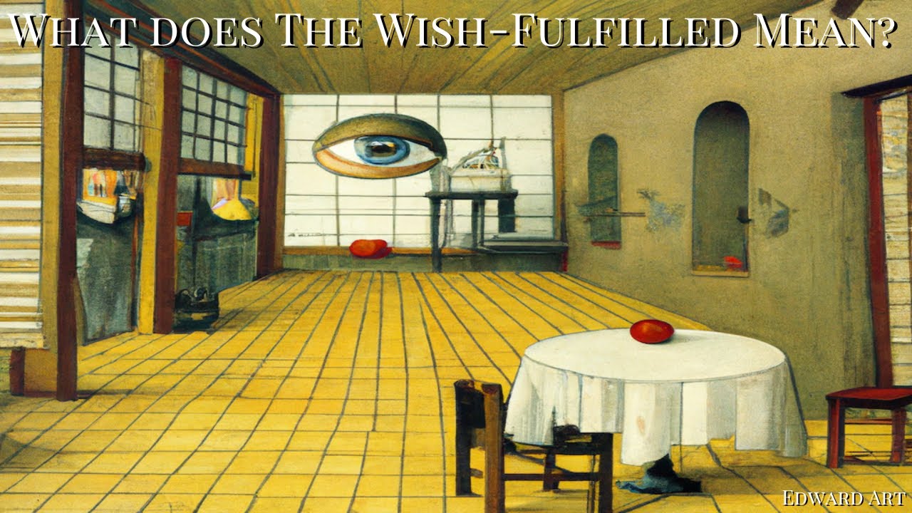 What Does The Wish-Fulfilled Mean? - Edward Art (Neville Goddard Inspired)