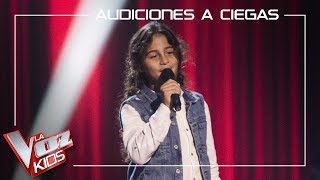 Juan Miguel Cortés canta &#39;Al amanecer&#39; | Audiciones a ciegas | La Voz Kids Antena 3 2019