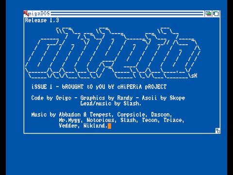 Chiperia issue #1 by The Chiperia Project [Amiga Music Disk]