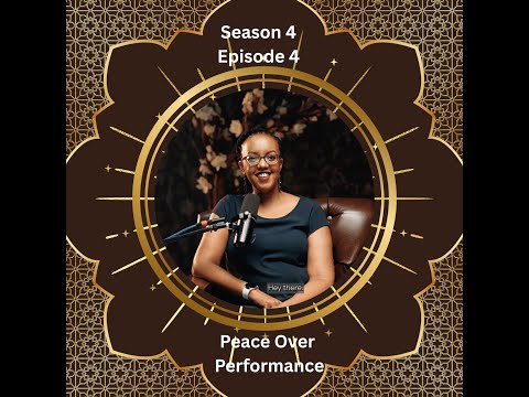 Peace Over Performance