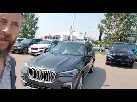 2021 BMW X5, dark graphite on ivory