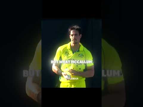 Brendon McCullum’s 23-Ball Fifty vs Mitchell Johnson 🔥 Blood, Pain & Fire | CWC 2015 #McCullum