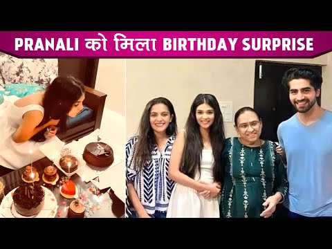 YRKKH Fame Pranali Rathod aka Akshara Ko Co Actor Harshad aka Abhimanyu Ne Diya Birthday Surprise