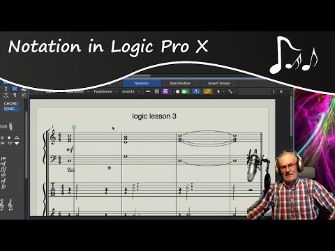 Weitere Aufnahmen in der Notation | Logic Pro X Tutorial