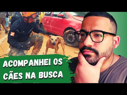 Fui em um SEMINÁRIO sobre CÃES DE BUSCA e RESGATE e acabei em uma SITUAÇÃO REAL