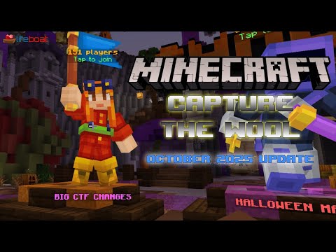 MINECRAFT CAPTURE THE WOOL OCTOBER 2025 UPDATE (October 24, 2025) | HyperSonic Stream