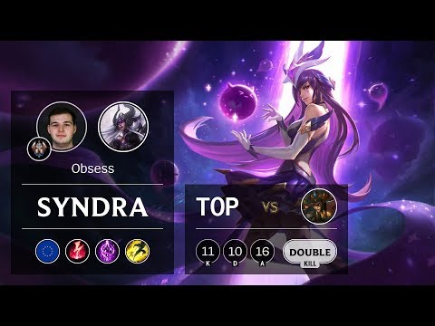 Syndra Top vs Cassiopeia - EUW Challenger Patch 9.24