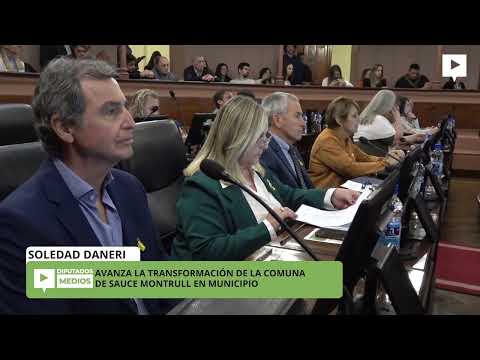 Se aprobaron los límites catastrales que permitirán designar a Sauce Montrull como nuevo Municipio