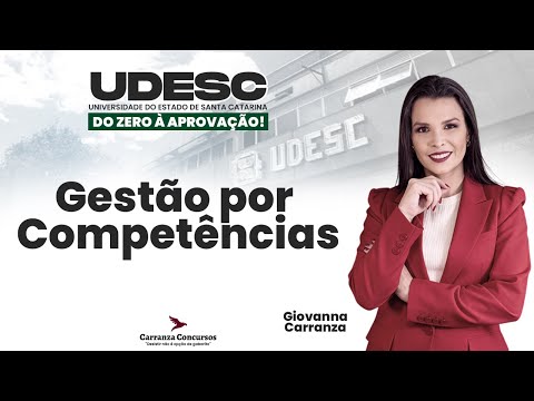 UDESC Entrance Exam: Competency-Based Management - Complete Theory for Public Service Exams