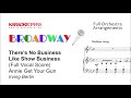 Broadway Series: There's No Business Like Show Business-Annie Get your Gun (Berlin) Vocal with score