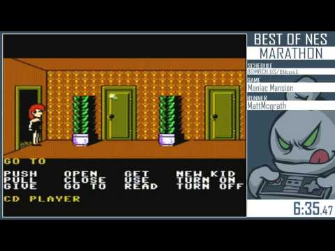 Best of NES Marathon 2015 - Maniac Mansion