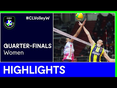 Fenerbahçe Opet ISTANBUL vs. Igor Gorgonzola NOVARA Highlights - #CLVolleyW