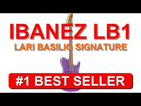 Ibanez LB1 Lari Basilio Signature Electric Guitar Violet - B09GS7QP4S