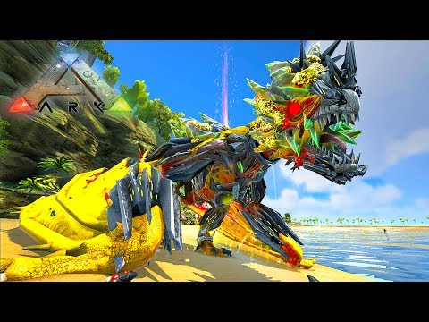 DOMAMOS O MYTH GOLDEN ZOMBIE WYVERN!!! ---- ARK MYTH #32