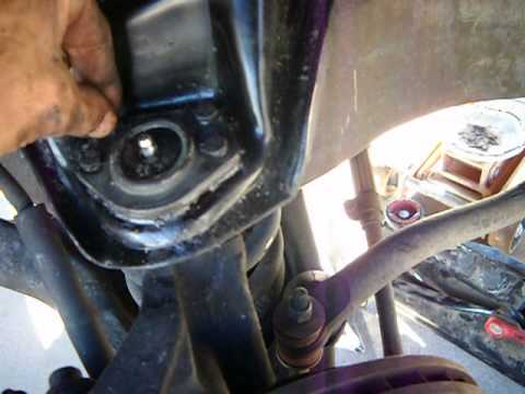 If you get a whole control arm kit with new bushings and ball joints, watch this first.