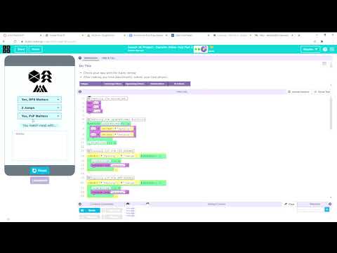 Code org   CSP Unit 4   Variables, Conditionals, and Functions '20 '21  Project   Decision Maker App