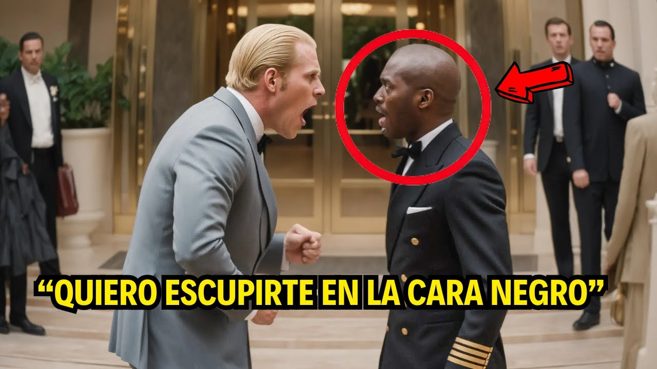 Hombre Racista Escupe en la Cara de un Portero, Pero se Sorprende Cuando el Portero Revela Quién Es.