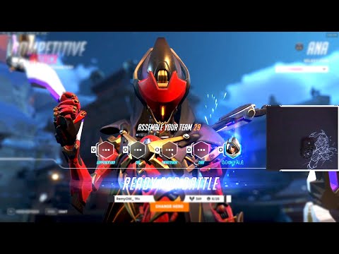 GALE RANK 23 ANA GOD - ROAD TO RANK 1! 18K HEAL! OVERWATCH 2 TOP 500 SEASON 6