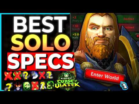 Top Solo/PUG Specs for WoW Midnight — Full Breakdown & Transcript
