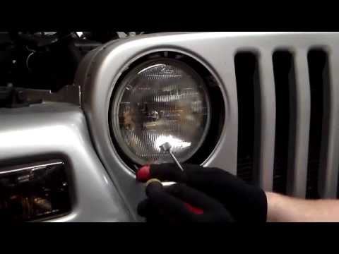 Hella H4 Jeep Wrangler Headlight Upgrade