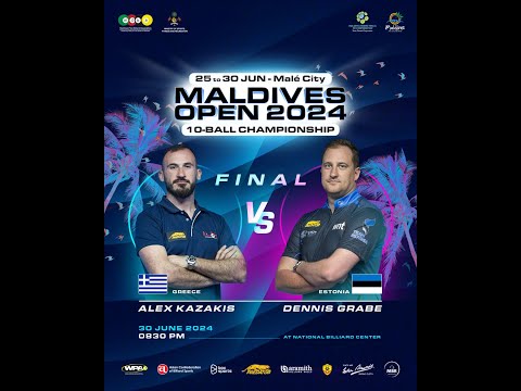 CHUNG KẾT ALEX KAZAKIS VS DENNIS GRABE (MALDIVES OPEN 2024)