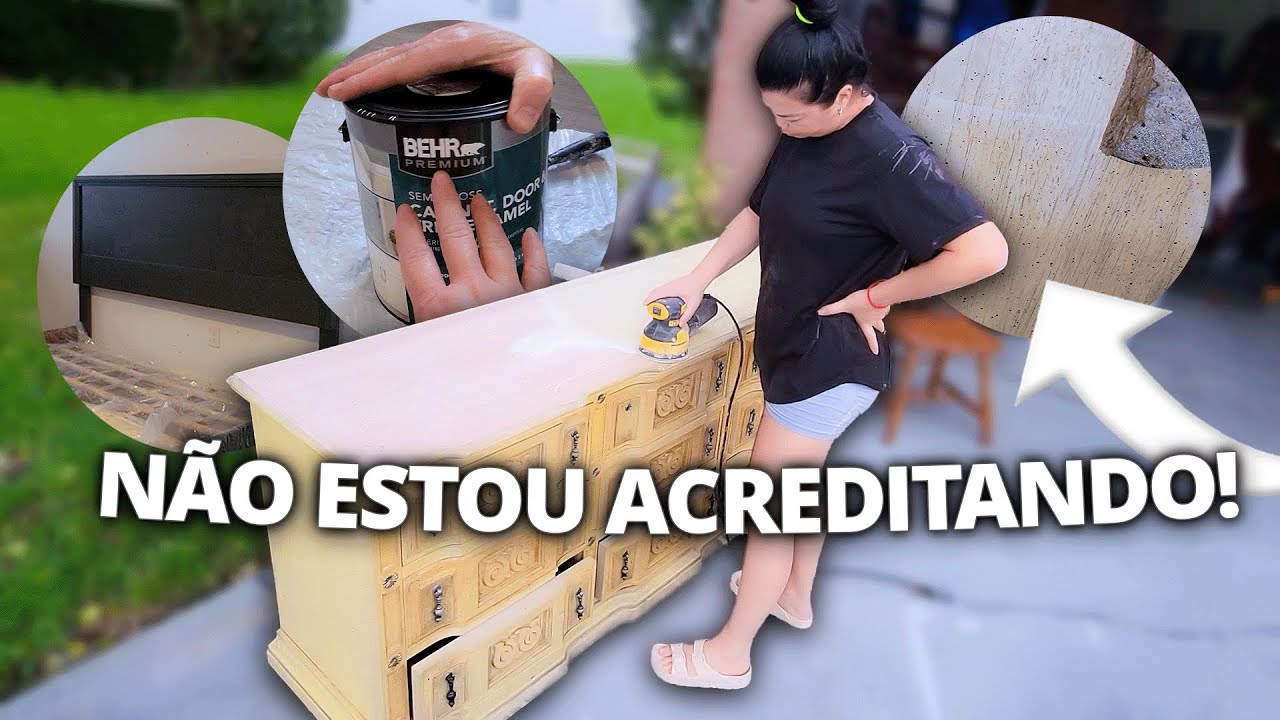 🔴 ELE TRANSFORMA O QUARTO E EU O MÓVEL VAI DAR MUITO TRABALHO MAS O RESULTADO VAI SER INCRÍVEL 😍🤩