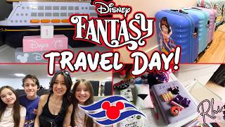 🚢 Disney Fantasy UK - Spain Cruise - Travel Day Vlog!