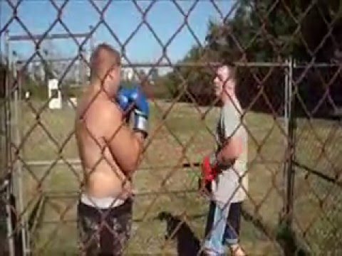 Ufc/boxing Tommy VS Allen Round three