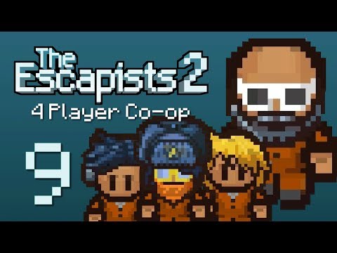 Ep 9 - Standin in the spotlight (The Escapists 2 co-op! Center Perks)