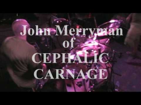 John Merryman of Cephalic Carnage-P.G.A.D Drum Cam