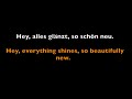Peter Fox | Alles Neu | English Subtitles & Original Lyrics